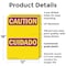 Signmission Radiation & Laser Sign, 18 in H x 12 in W, Plastic, Rectangle OS-2PACK-CR-P-1218-L-10162 - alternate 6